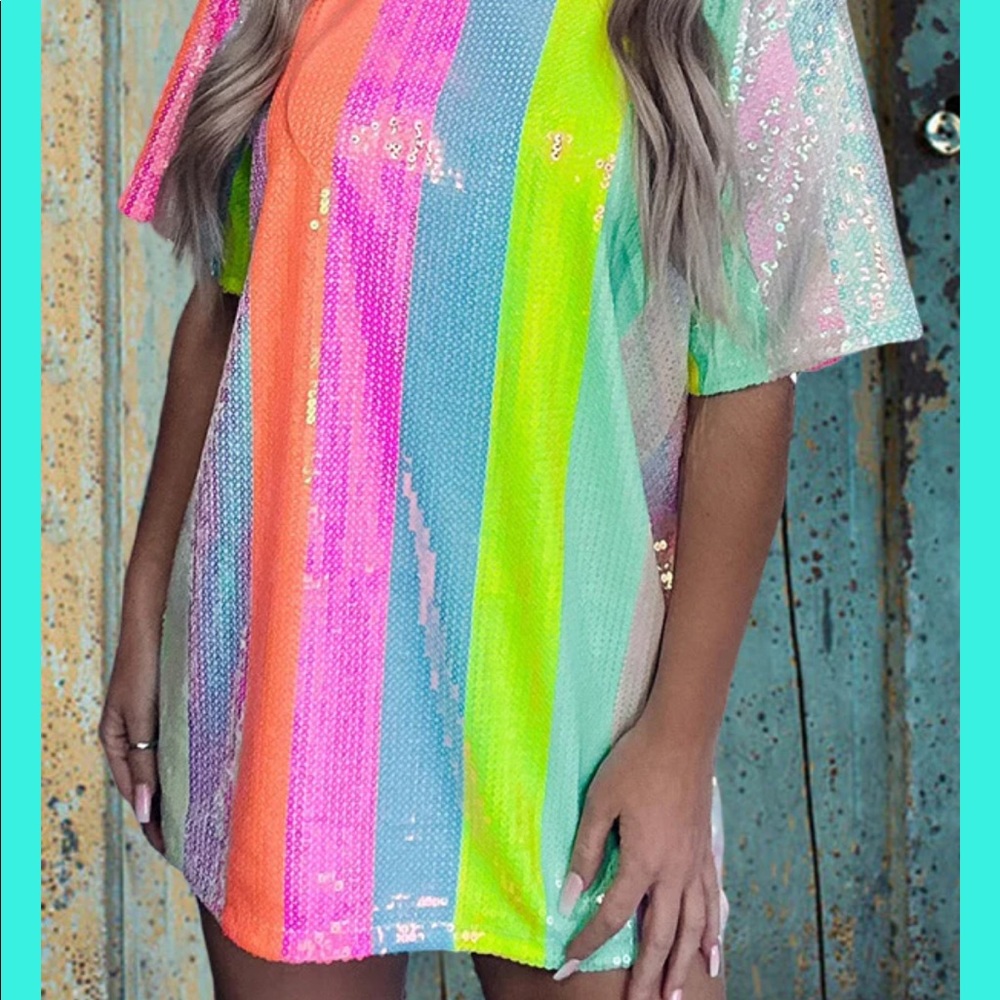 Plus Size Sequin dress